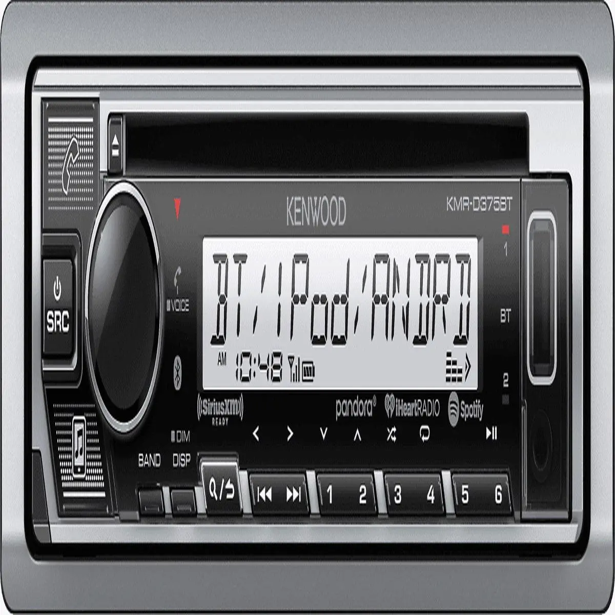 Kenwood Marine Blue Tooth Cd Receiver (Kmrd378bt) 1