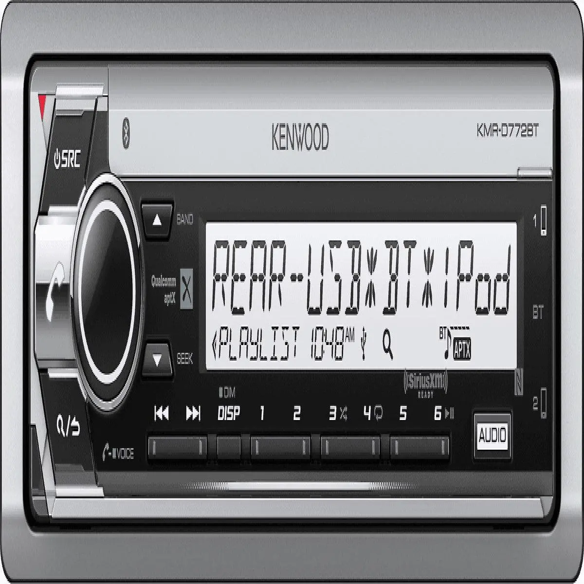 Kenwood Marine Radio W/Bluetooth & Siriusxm (Krmd772bt) 1