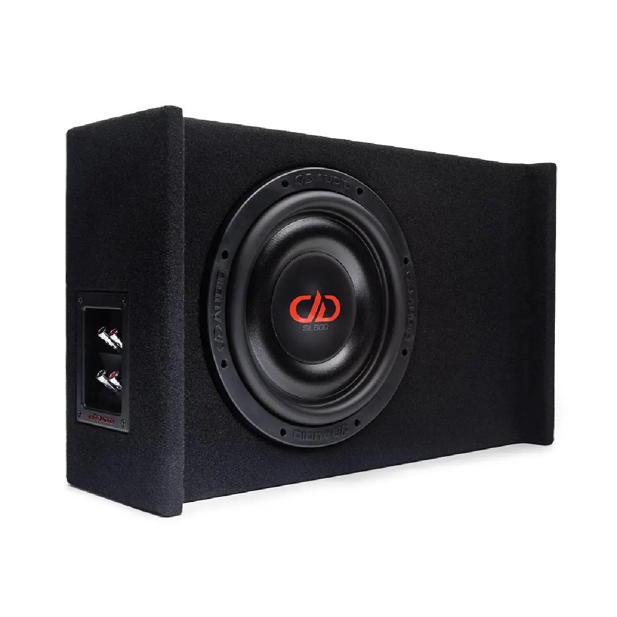 Dd Audio Single 10" 600 Watt Rms Downfire Loaded Enclosure (Le-Df-Sl610.1-D2) 1