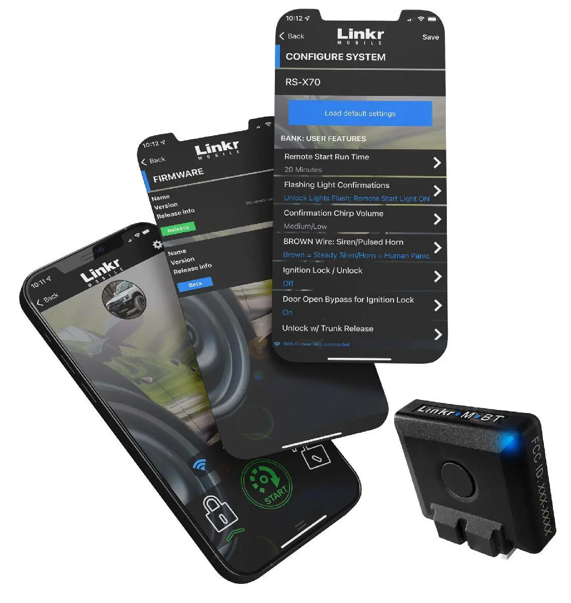 Crimestopper Bluetooth Smart Phone Starter With App For Android & Apple (Linkrmbt) 1