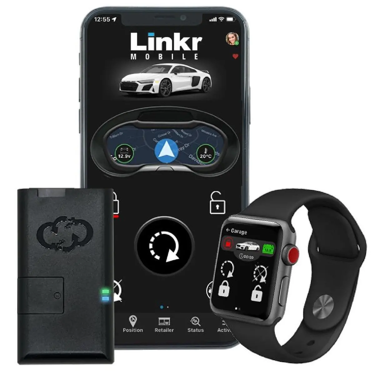 Crimestopper Smart Remote Starter Gps Tracker & More For Remote Start Systems (Linkrlt3) 1