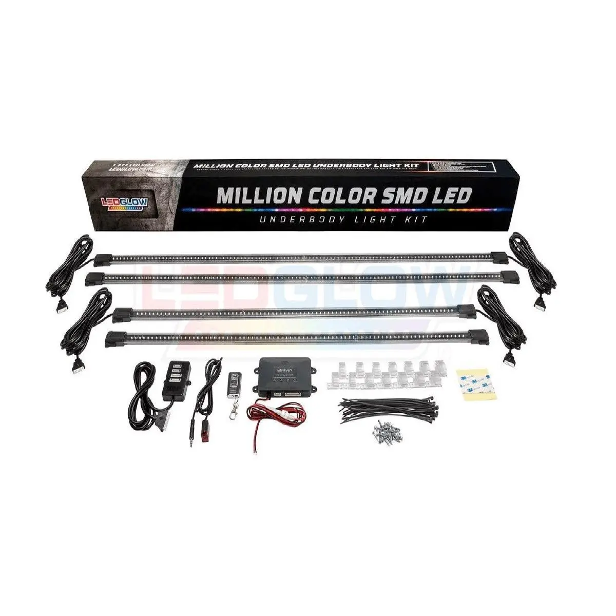 Led Glow 4 Piece Million Color Led Undercar Kit (Lu-Ub-Mw40.3) 1