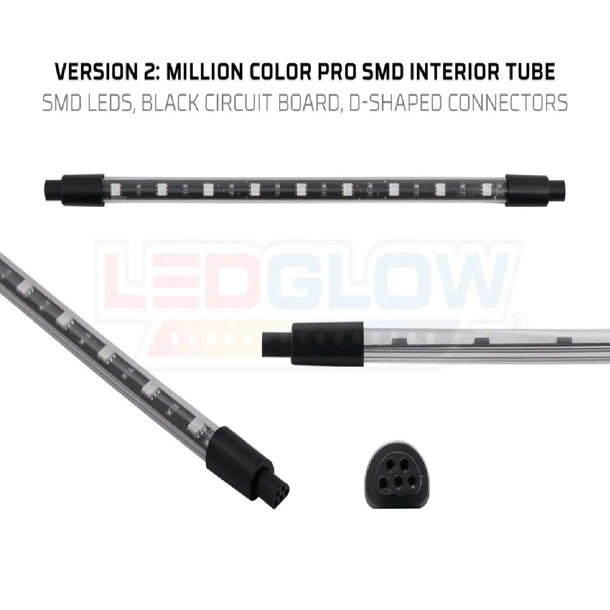 Led Glow 2 Piece Million Color Interior Add On Kit (Luainprom2.2) 1