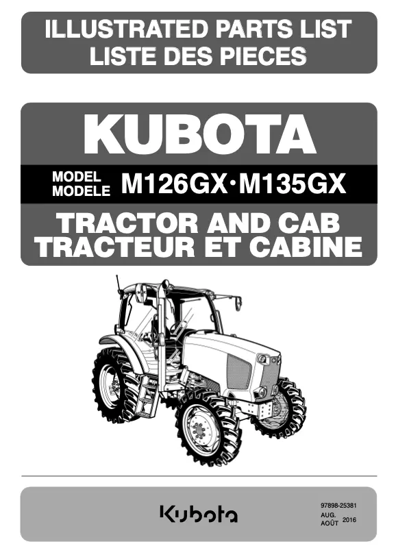 M126gxdtc Parts Manual 1
