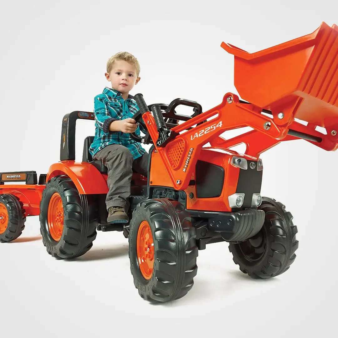 M6-141 Pedal Tractor With Loader And Trailer 1