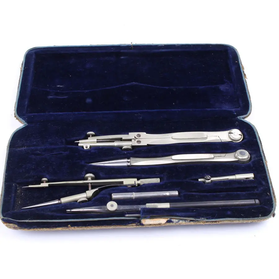 German Silver Drawing Set 1