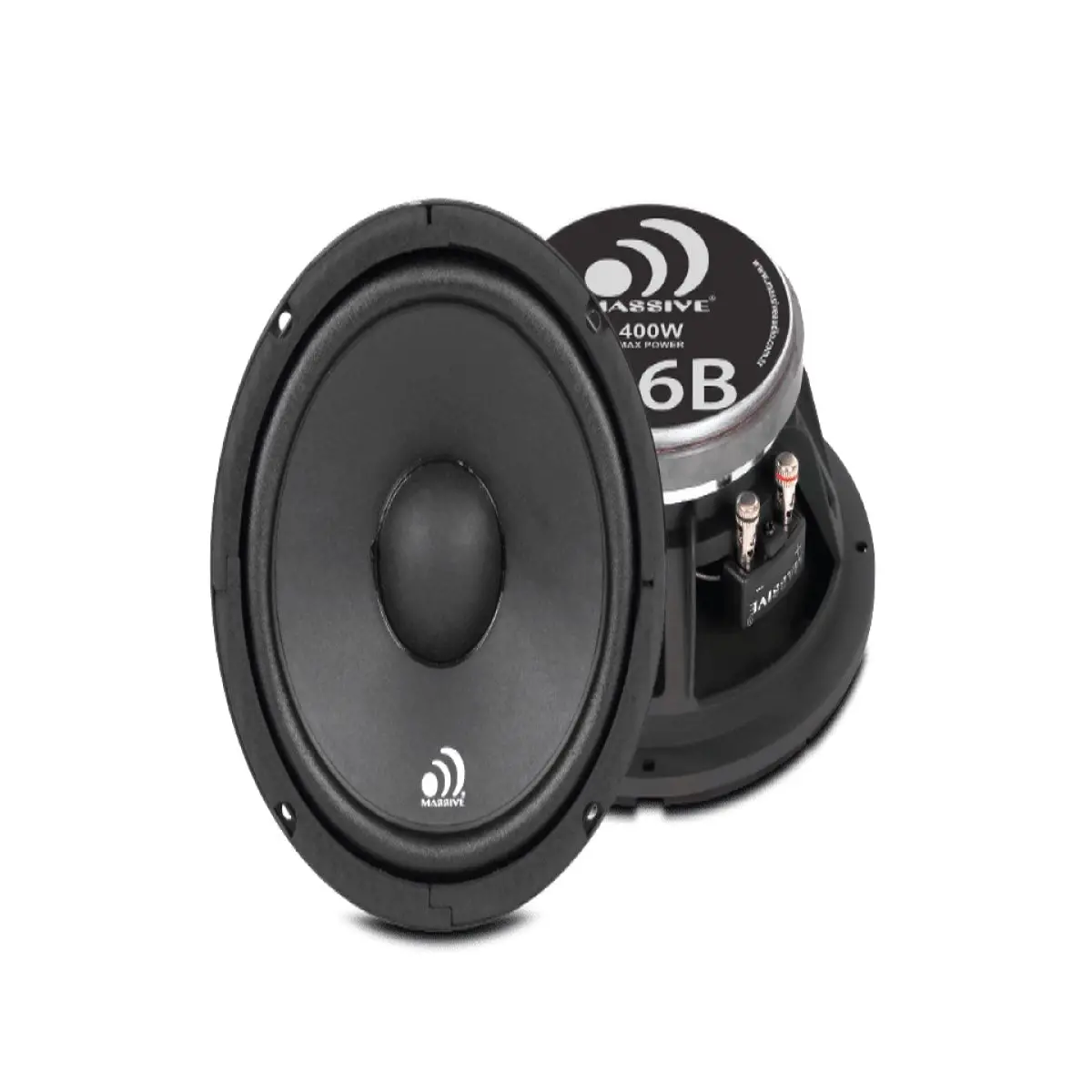 Massive Audio 6.5" 400 Watt Mid Bass Speaker (M6b) 1