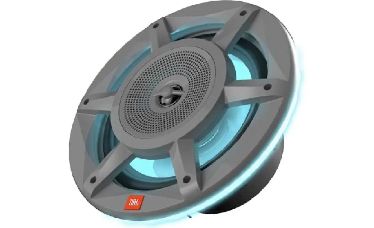 Jbl Stadium 6.5" Marine Speaker Gray W/Rgb Lighting (Jblmarspksd62gam) 1