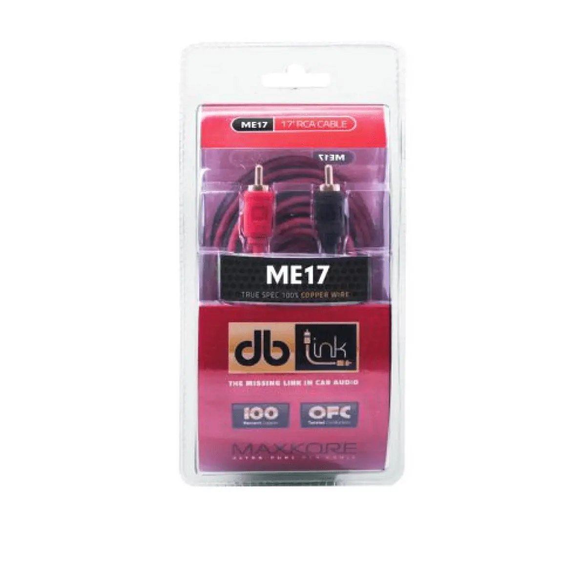 Db Link Maxcore 100% Ofc Copper 17' Rca (Me17) 1