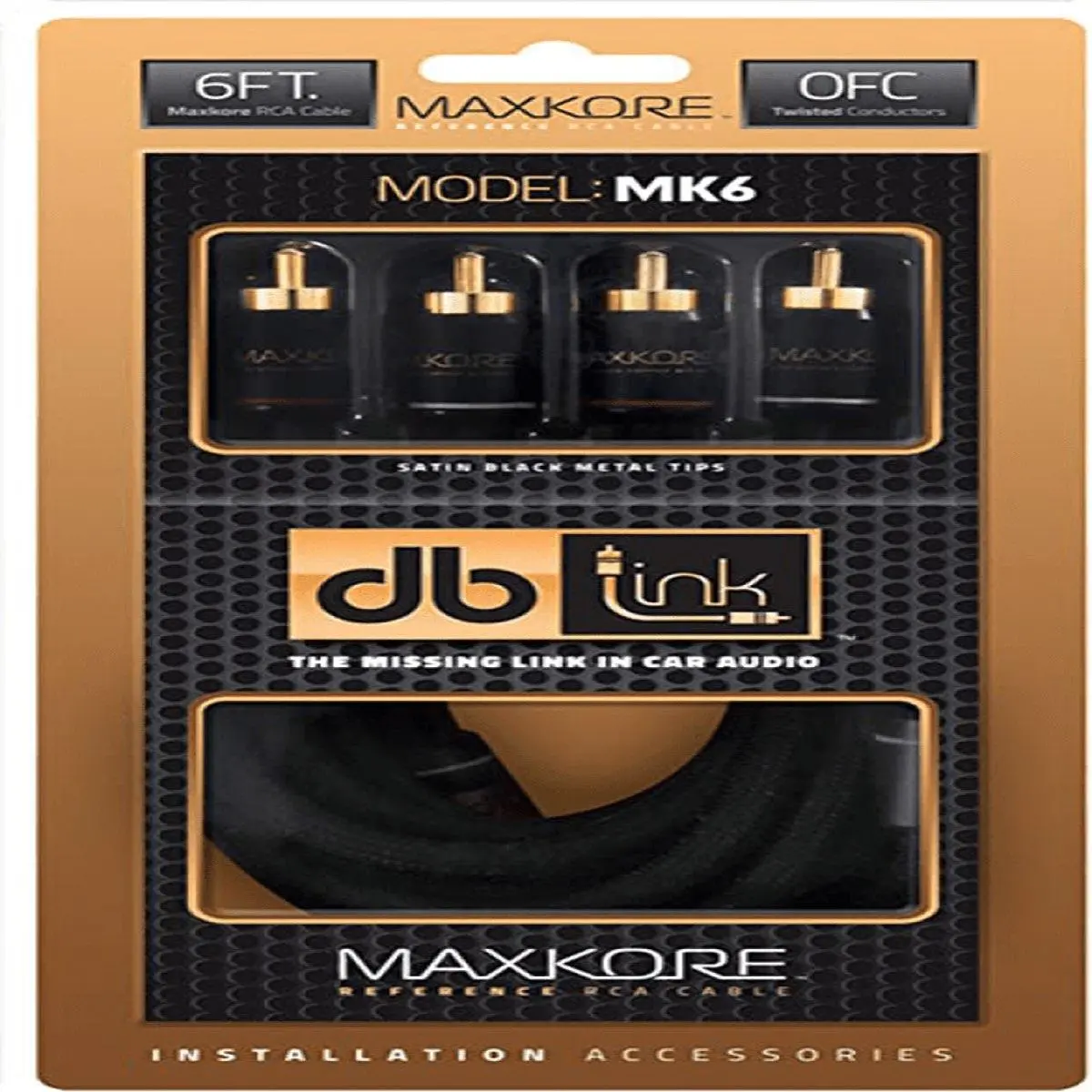 Db Link Maxkore Mk Rca 2 Channel 6' (Mk6) 1