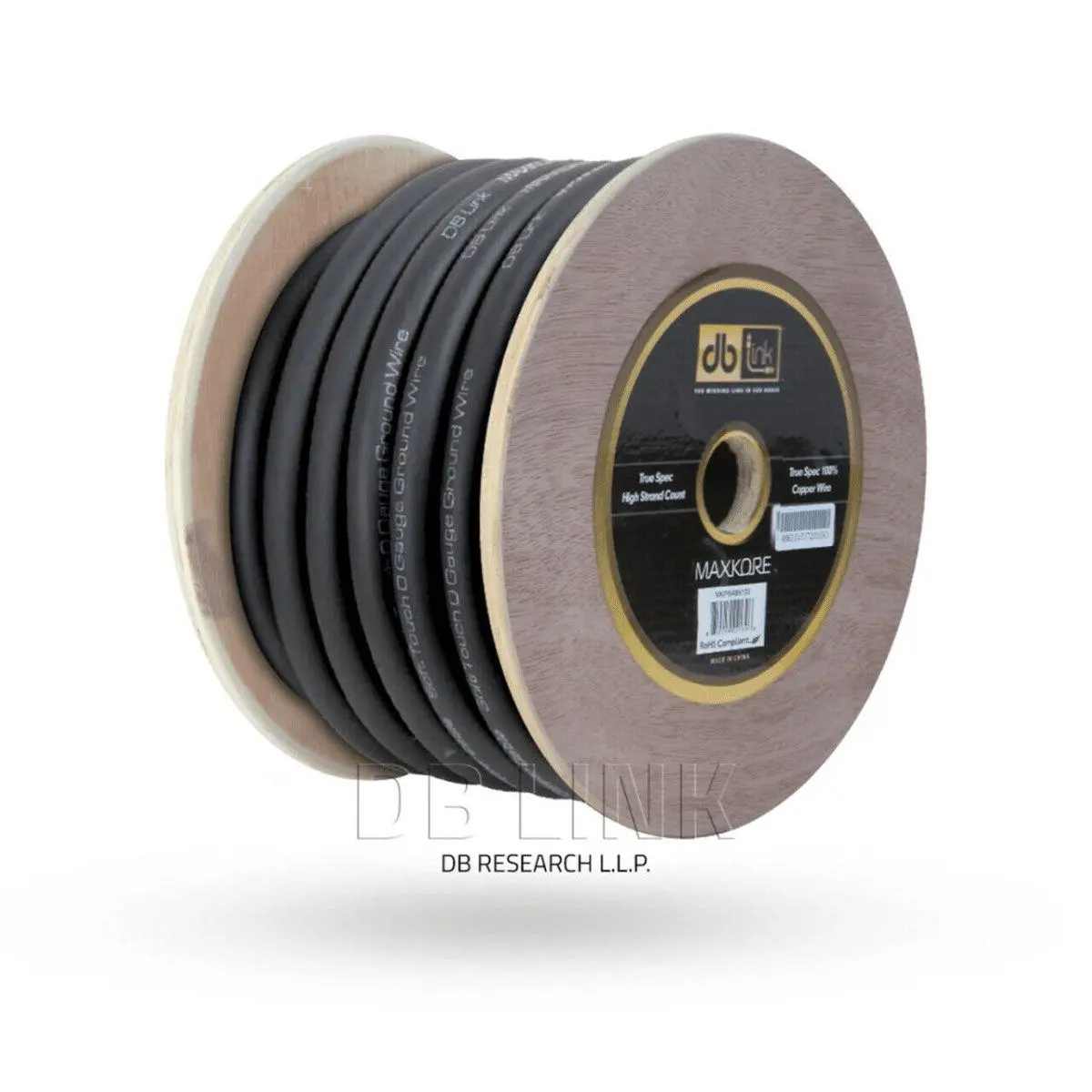 Db Link Maxcore 0 Gauge 100% True Copper Wire (Mkpw0bk50) 1