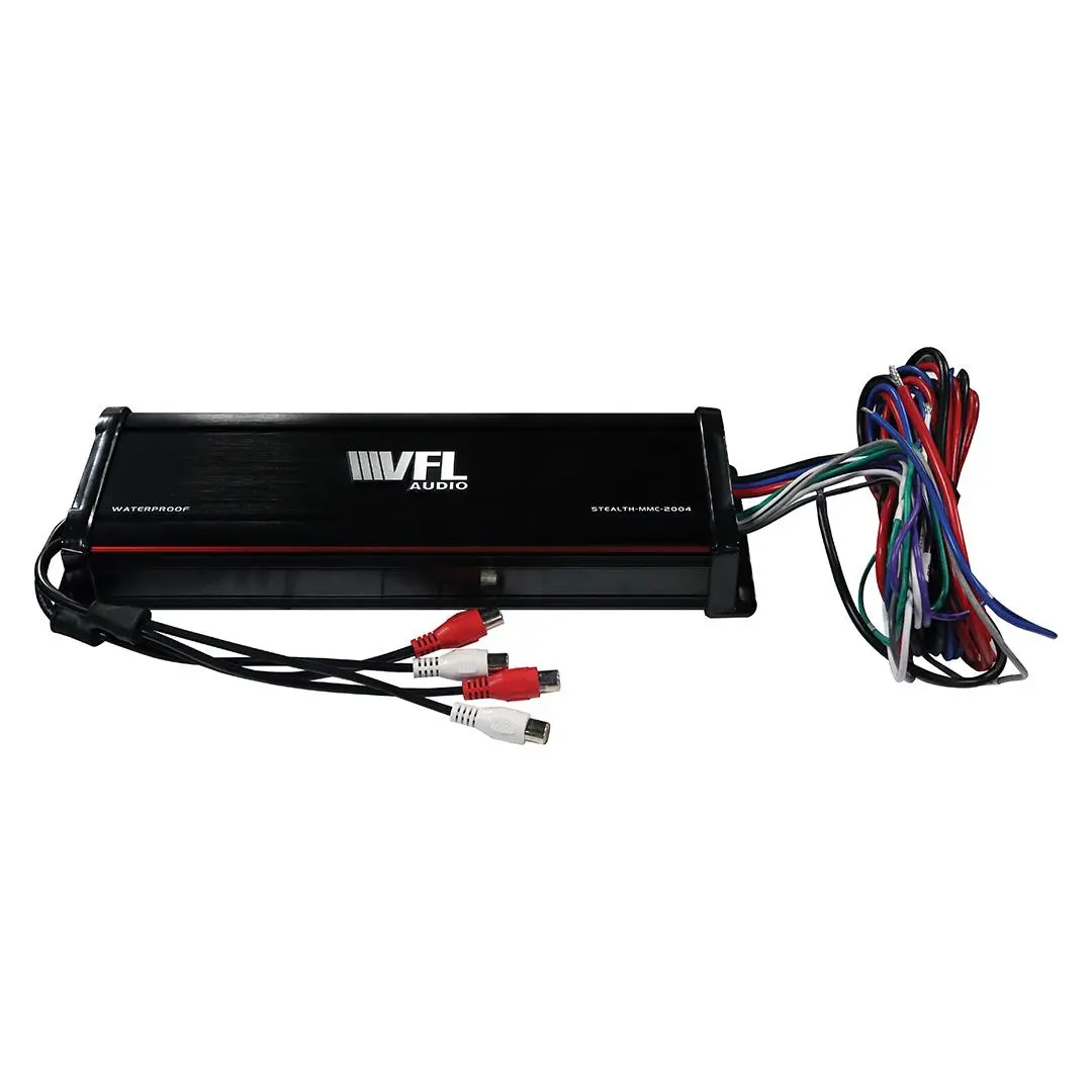 American Bass 1000 Watt 4 Ch Power Sports Amplifier (Mmc2004) 1