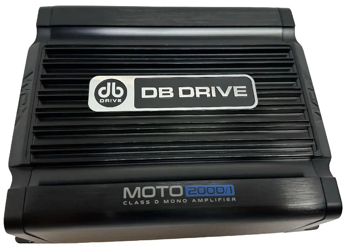 Db Drive Full Range 2000 Watt Mono Block 1 Ohm Stable Micro Power Sports Amplifier (Moto2000/1) 1