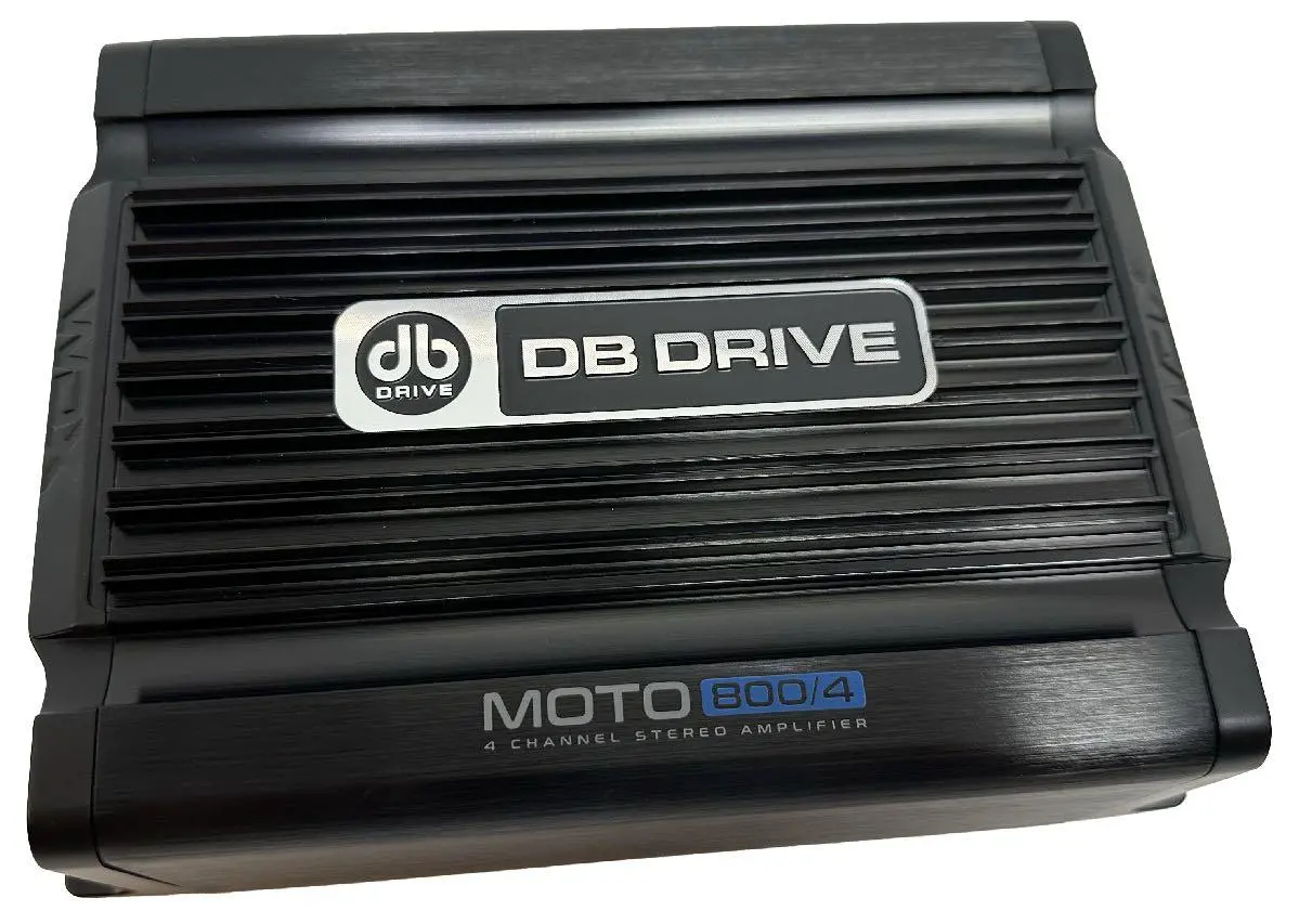 Db Drive 1600 Watt 4 Channel Micro Power Sports Amplifier (Moto800/4) 1
