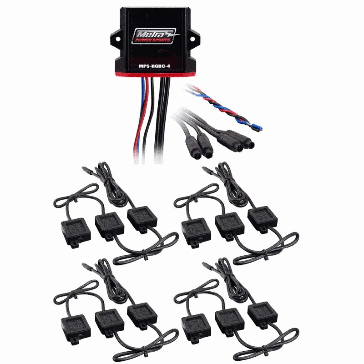 Saddle Tramp 12 Piece Rgb Pod Kit With Controller (Mpsrgbwwk) 1