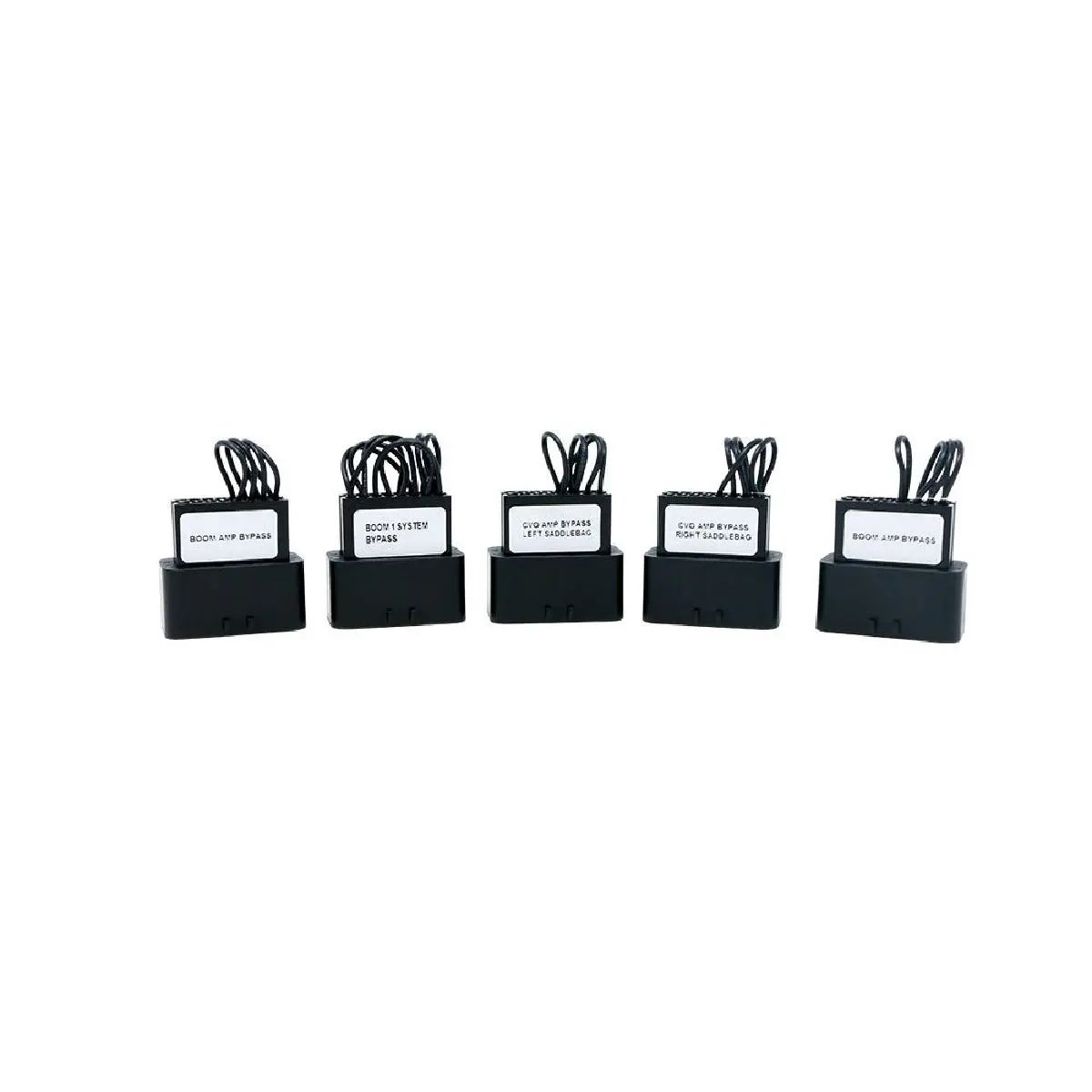 Diamond Audio Motor-Sport Harley Cvo Bypass Plugs - 1/2/3/4/5 Functions, 5-Pack Kit(Msbylpg) 1