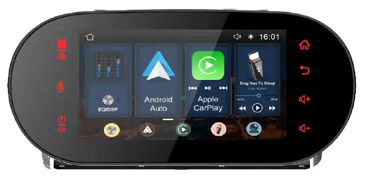 Diamond Audio Harley 98-13 Road Glide Radio With Carplay And Android Auto & Oem Connection (Mshd9813rg) 1