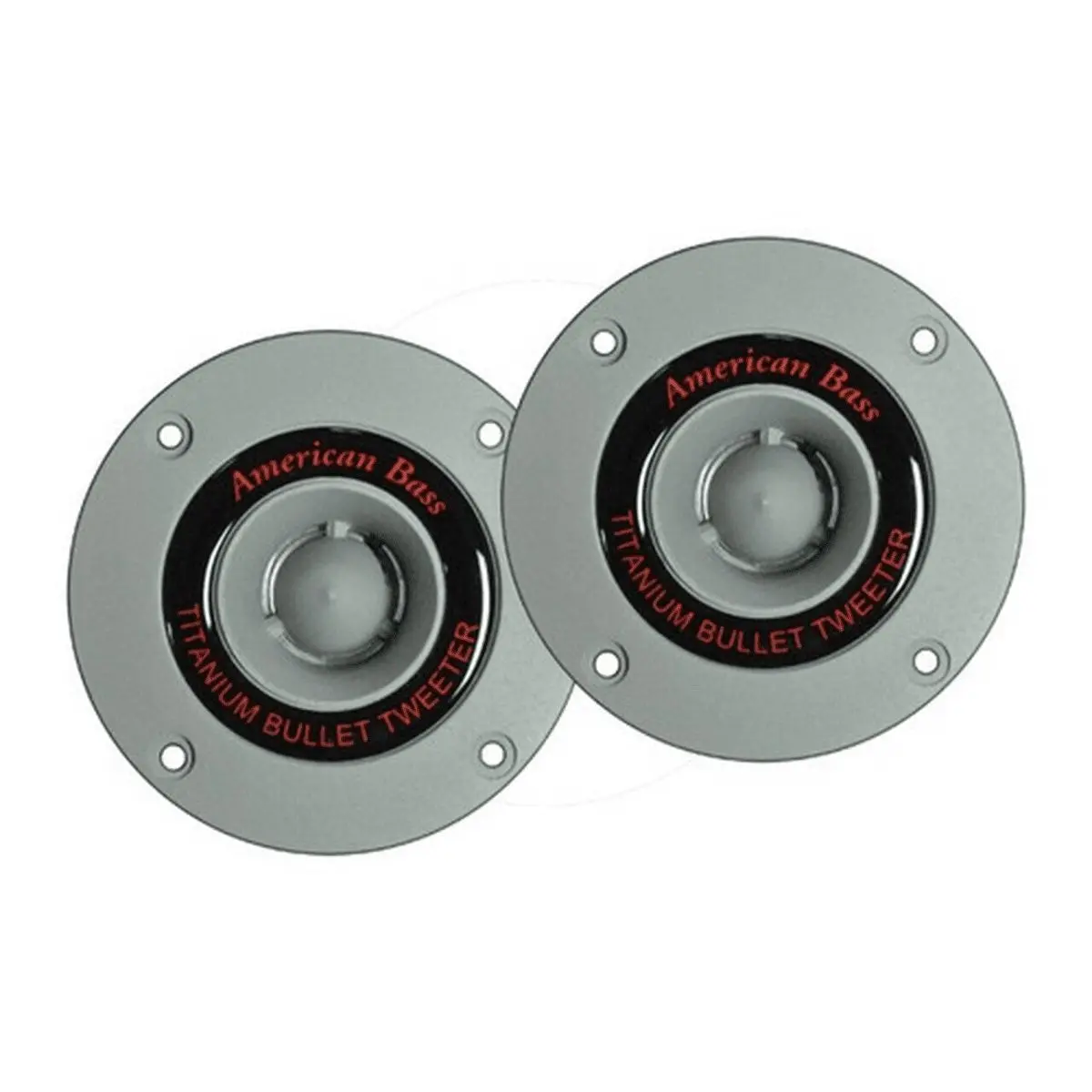 American Bass 3.5" 150 Watt Flush Mount Pro Audio Tweeters 4 Ohm Sold As Pair (Mx251t) 1