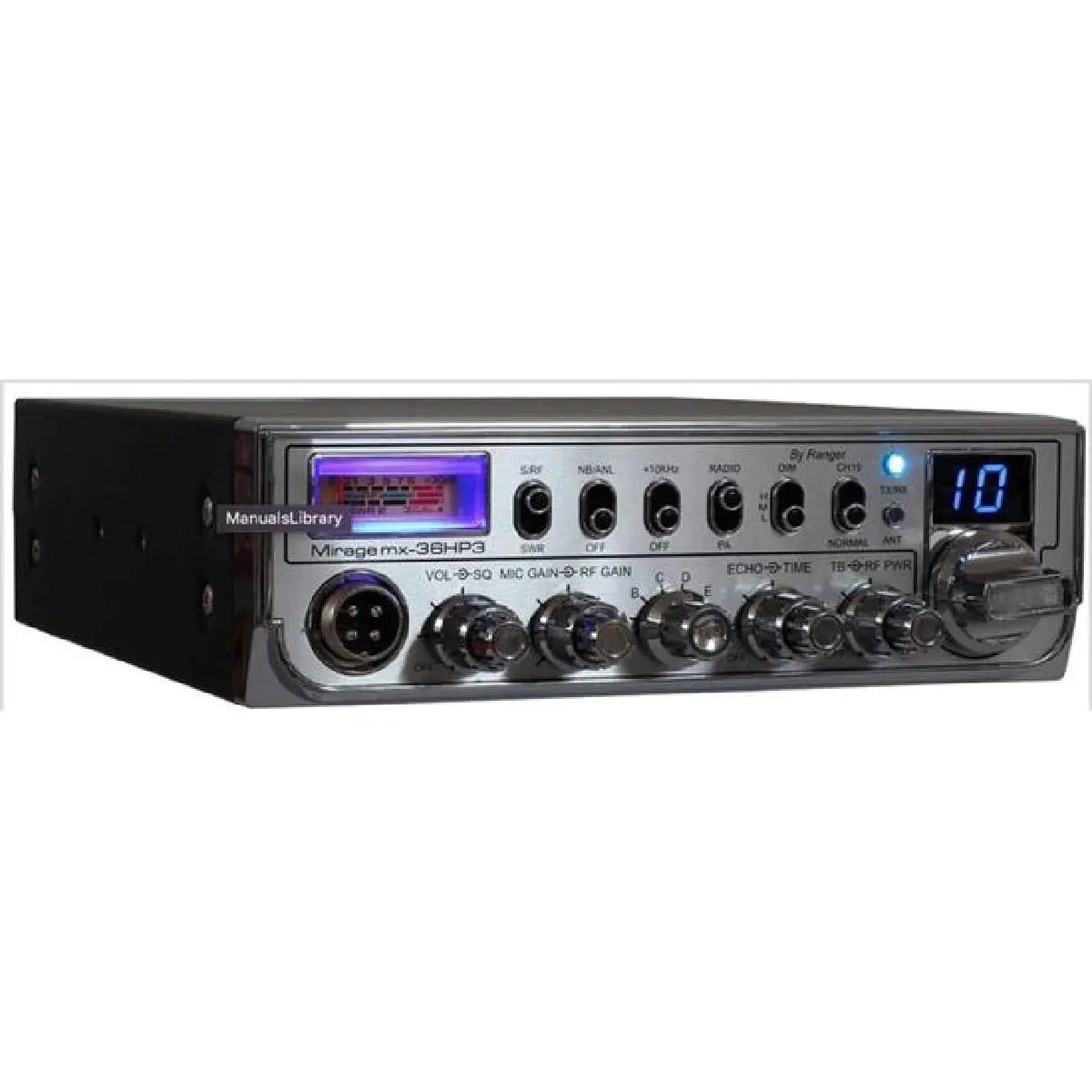 Mirage 50 Watt 10 Meter Radio Size Of Cobra 29 Chassis Factory Repair Warranty Only (Mx36hp3) 1