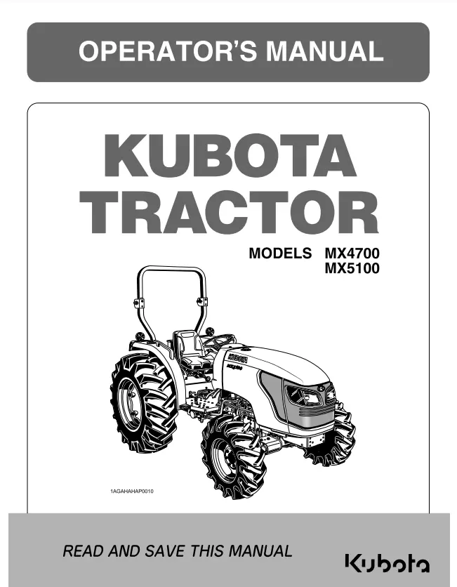Mx4700hst Operators Manual 1