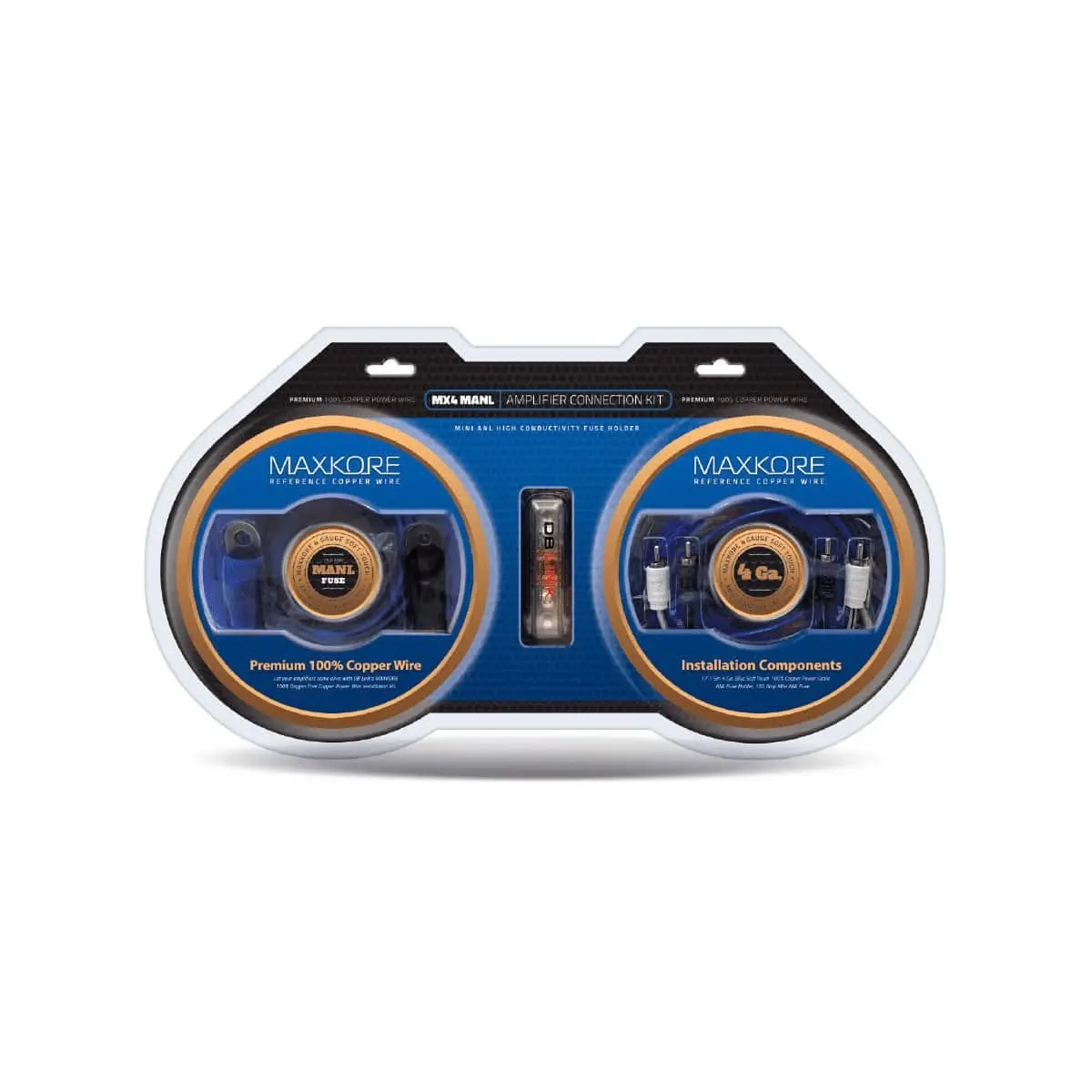 Db Link Maxkore 4 Gauge Pure Copper Amp Kit (Mx4manl) 1