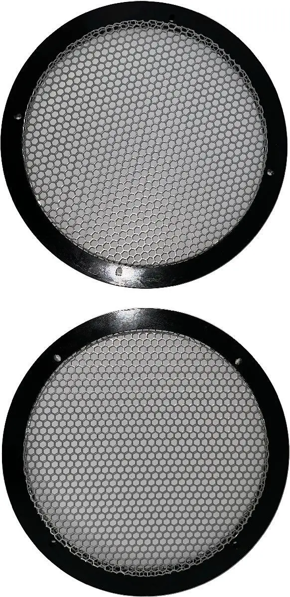 Nagy Rings Saddle Bag 10" Speaker Grills Pair (Nagygrill10) 1