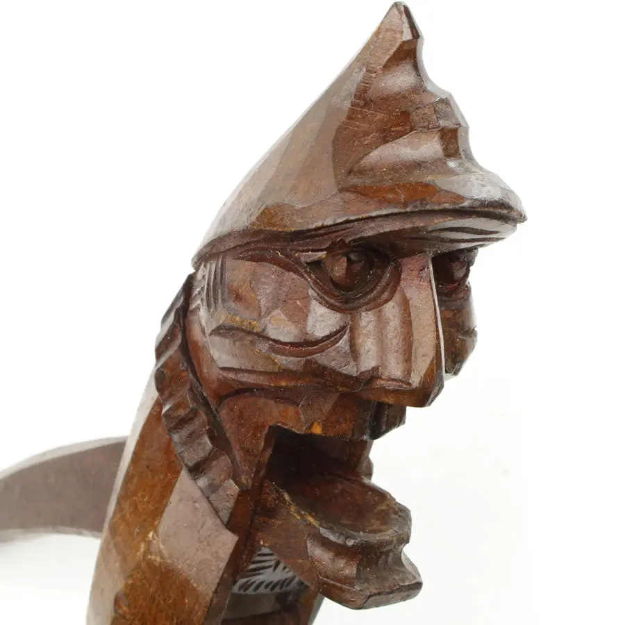 Hand Carved Nut Crackers - Pointy Hat 1