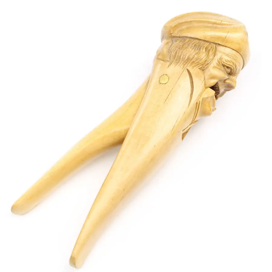 Small Hand Carved Character Nut-Crackers 1