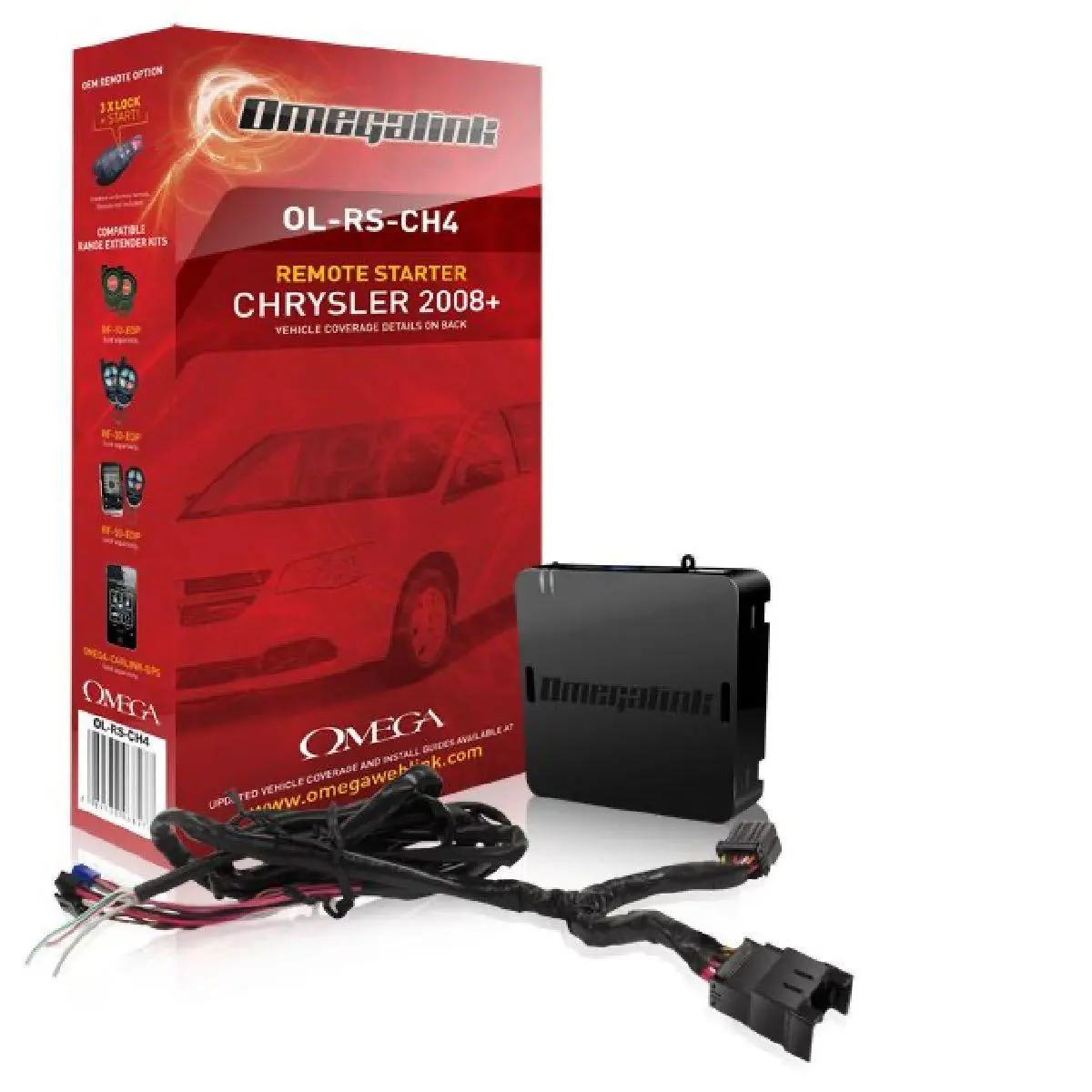 Omega Ol "Idata" Interface & Chrysler T-Harness Ch4 (Ol-Rs-Ch4) 1