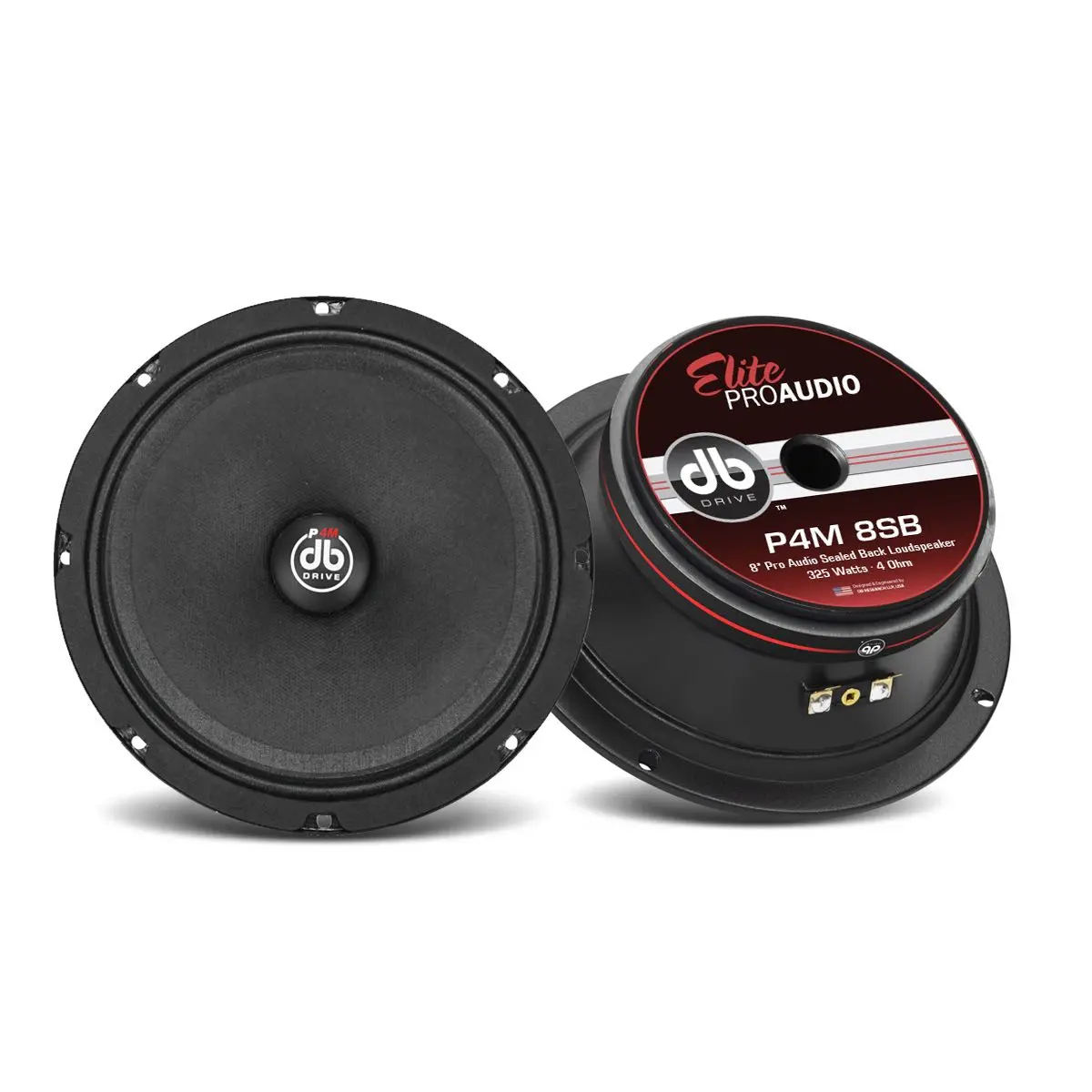 Db Drive 8" Sealed Back Midrange 325 Watts (P4m8sb) 1