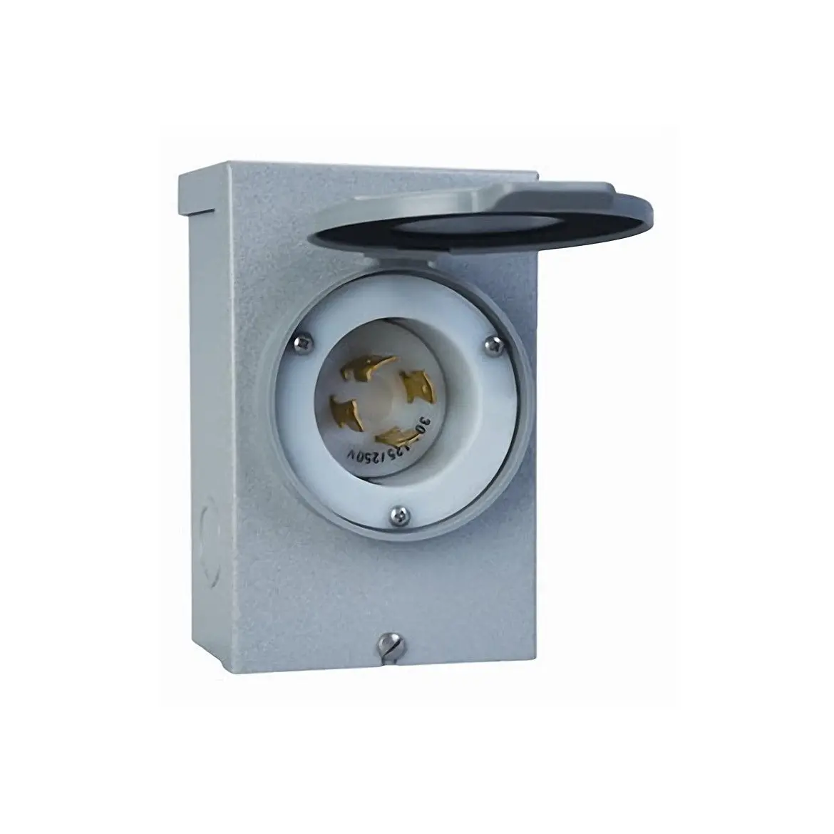Reliance Pb30 7,500-Watt 120/240-Volt 30-Amp Non-Metallic Power Inlet Box 1