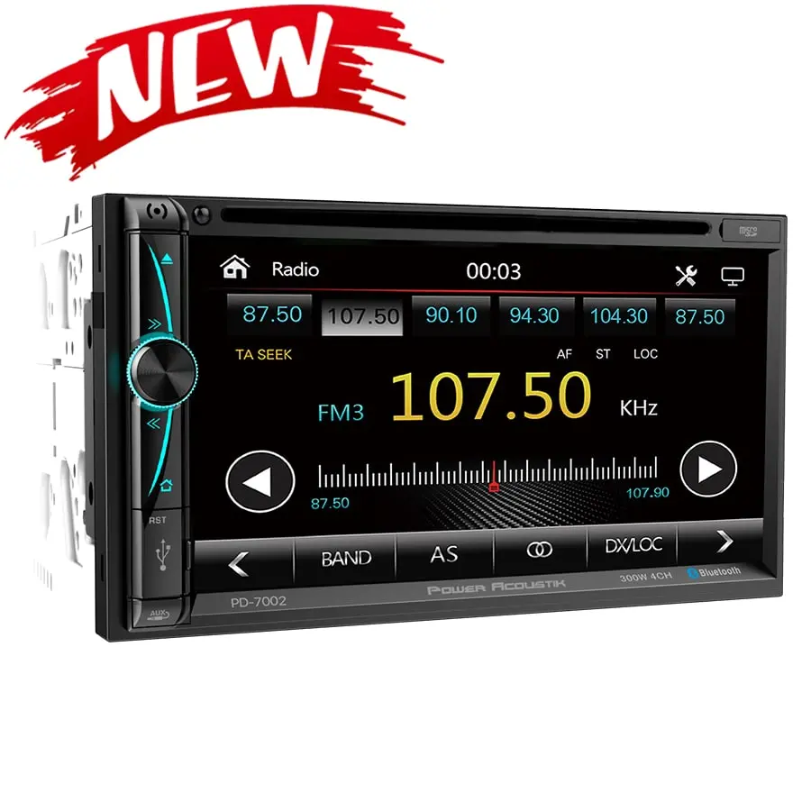 Power Acoustik 7" Lcd Dvd Receiver W/ Android Phone-Link (Pd-7002) 1