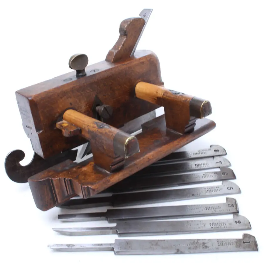 Sold - Kimberley Plough Plane And Irons 1
