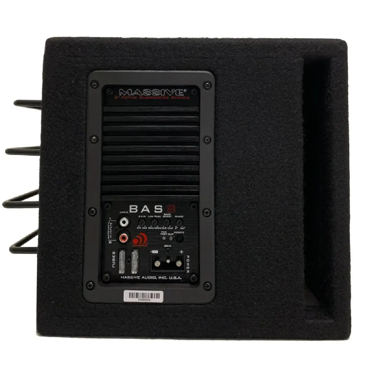 Massive Audio 500 Watt Rms Flush Mount Mono Amp (Plater1) 1