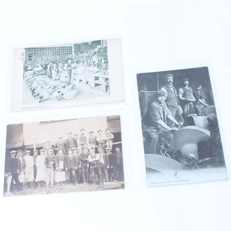 3X Old Trade Related Postcards 1