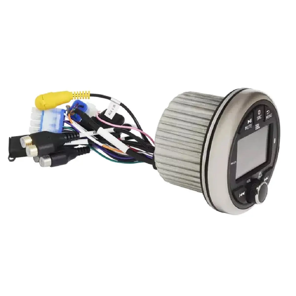 Jbl Am/Fm High Power Bluetooth Gauge Style Marine Radio With Color Lcd And Camera Input (Prv275) 1