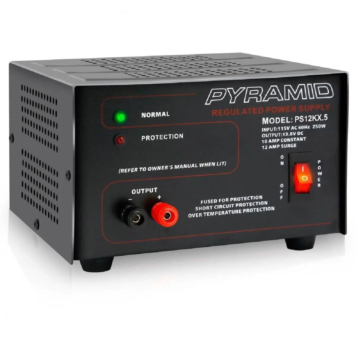 Pyramid 10 Amp Power Supply (Ps12) 1