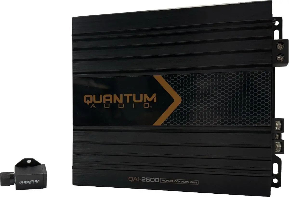 Quantum Audio 1300 Watt Mono Block Amplifier (Qa1-2600) 1