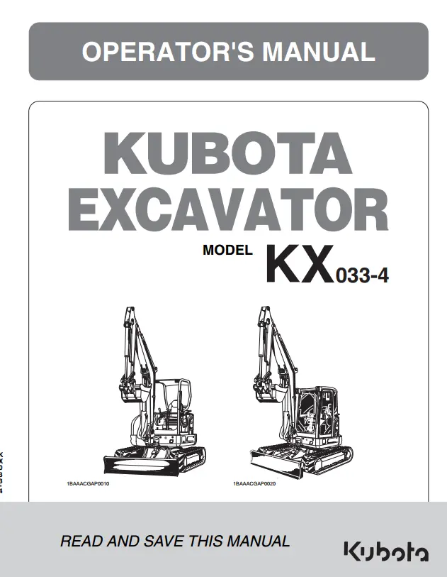 Kx033-4 Operators Manual 1