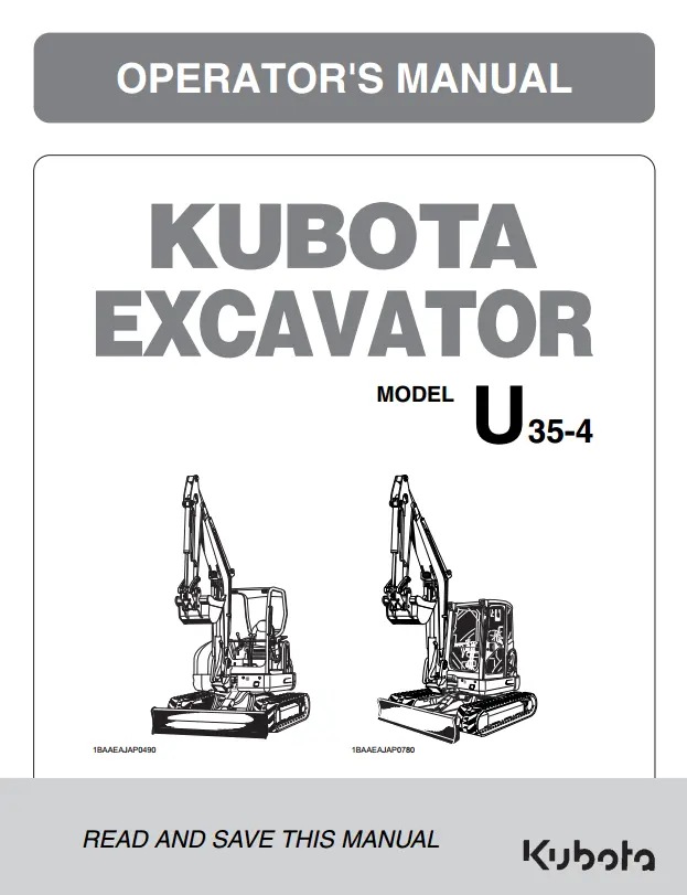 U35-4 Operators Manual 1