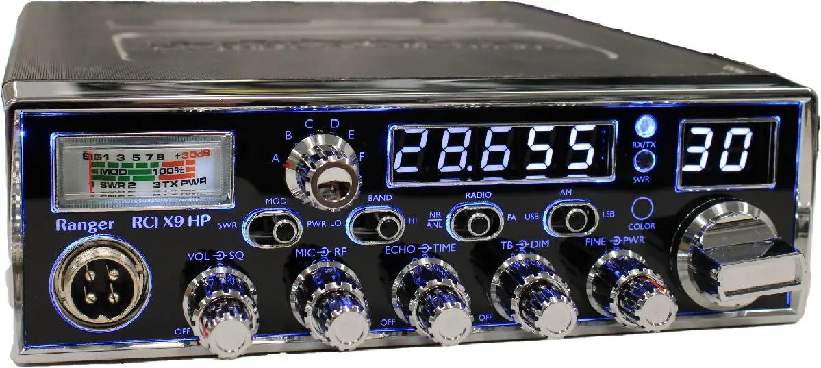 Ranger Ssb/ Am 10 Meter 175 Watt Color Changing (Rcix9-Hp) 1