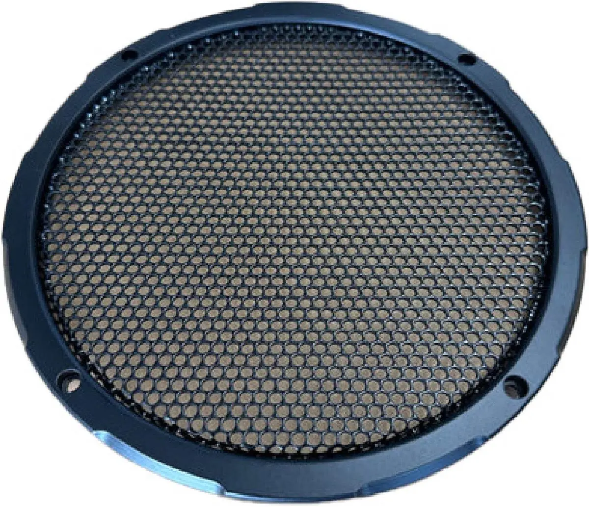 Nagy Rings 6.5" All Aluminum Speaker Grills Black Pair Packed (Nagyrg6.5-Black) 1