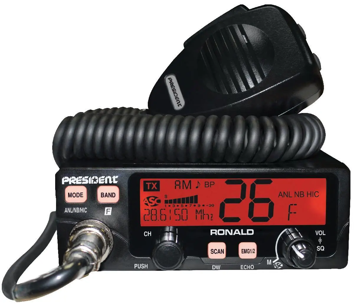 President 10 Meter Radio With Frequency Counter No Warranty (Ronald) 1
