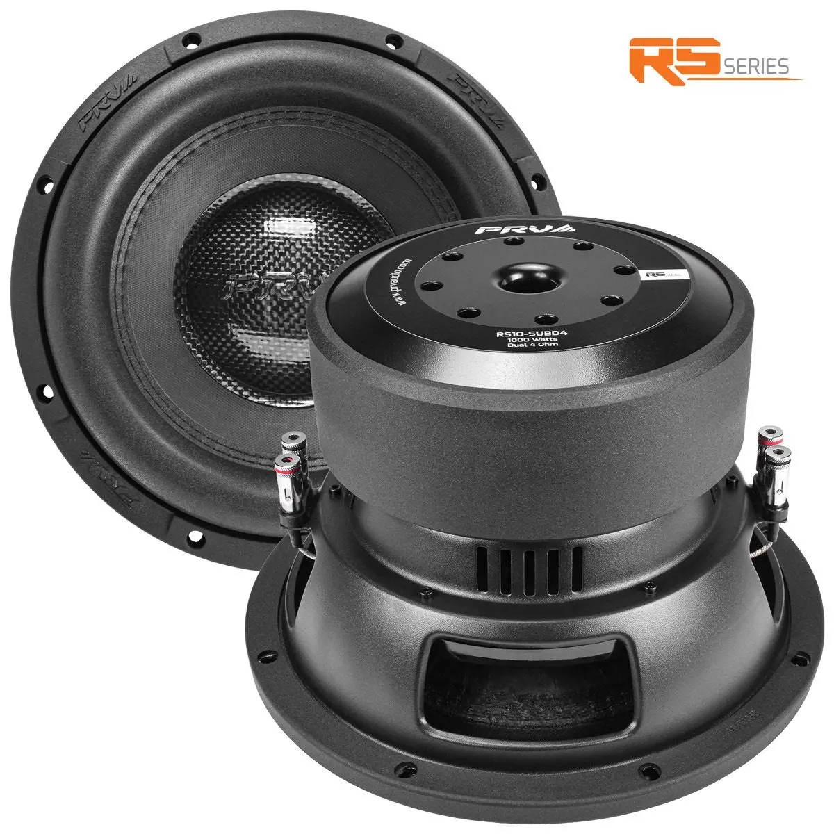 Prv Audio 10" 1000 Watt Dvc 4 Ohm Subwoofer (Rs10-Subd4) 1