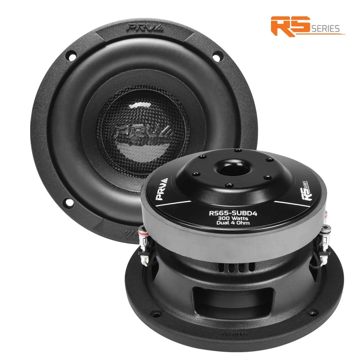 Prv Audio 6.5" 300 Watt Dvc 4 Ohm Subwoofer (Rs65-Subd4) 1