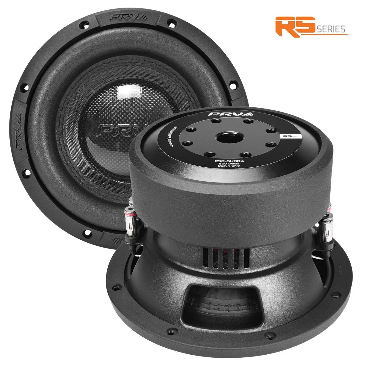 Prv Audio 8" 500 Watt Dvc 4 Ohm Subwoofer (Rs8-Subd4) 1