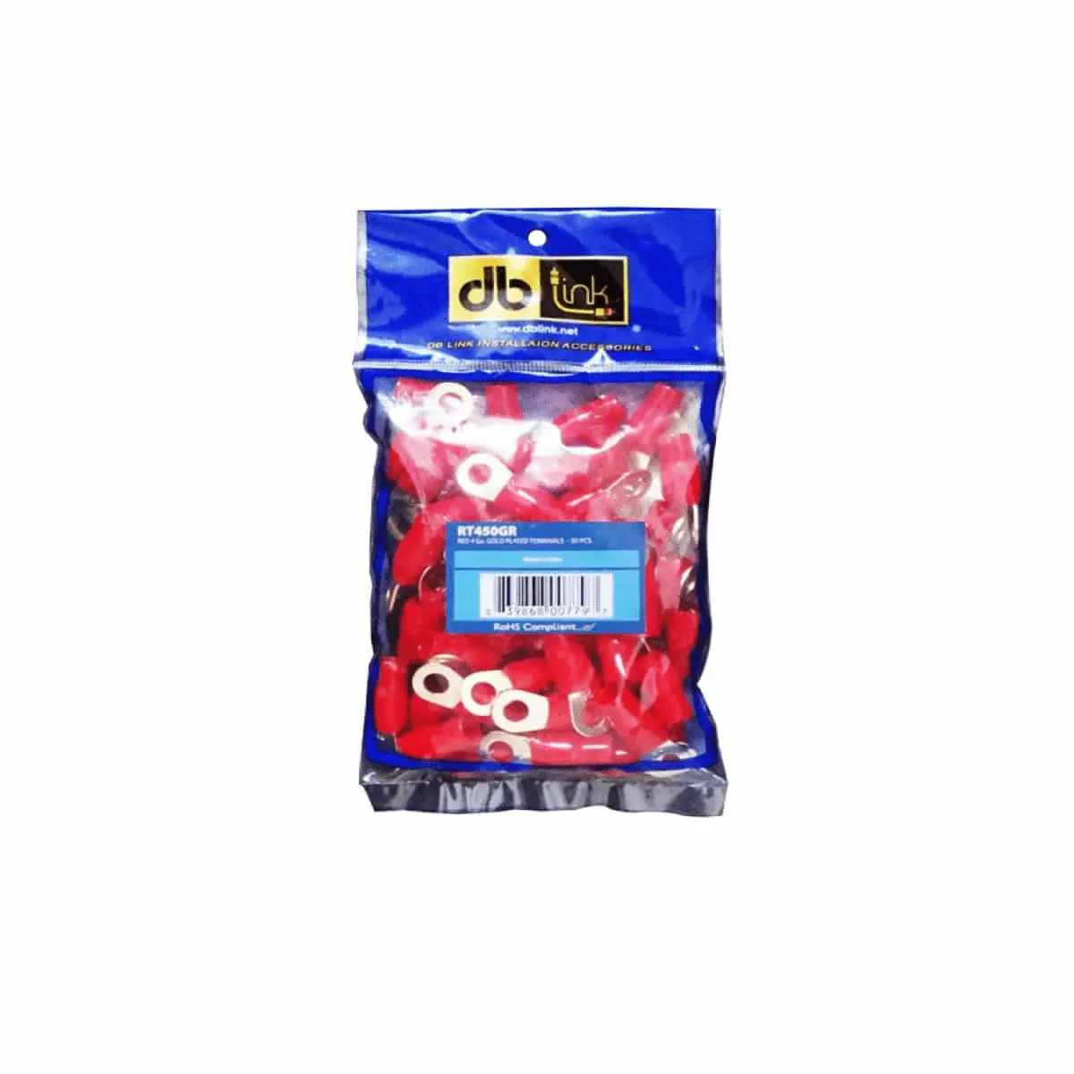 Db Link 0 Ga Red Ring Terminal Rbag Of 20 (Rt020nr) 1