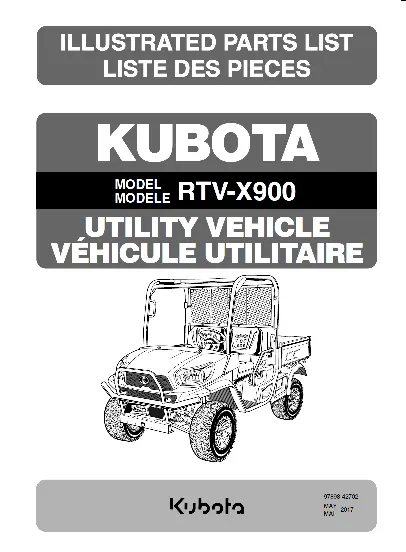 Rtv-X900 Parts Manual 1
