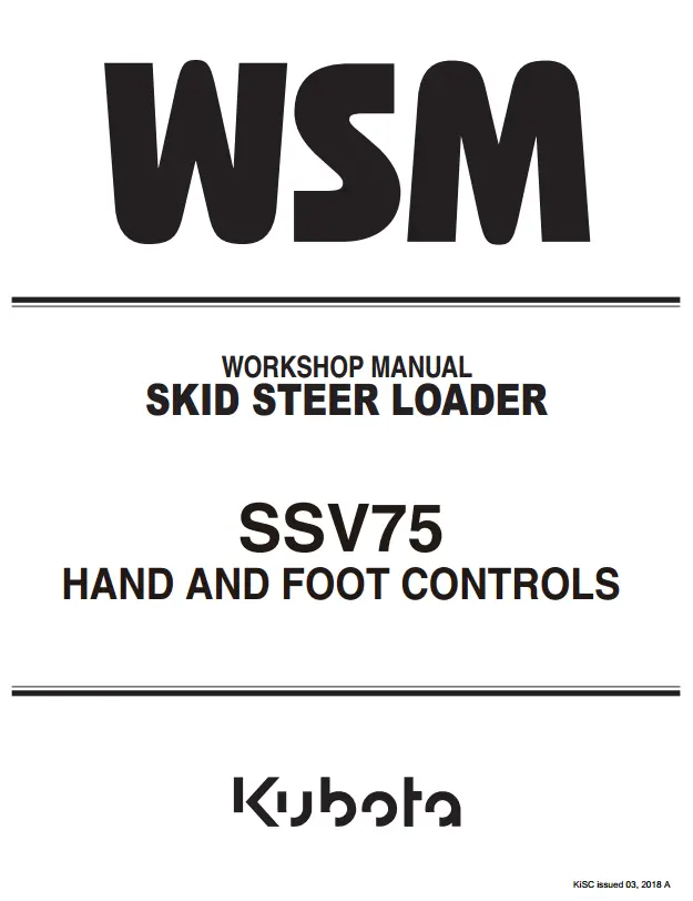 Ssv75 Service Manual 1