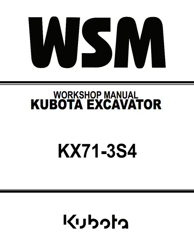 Kx71-3 Service Manual 1